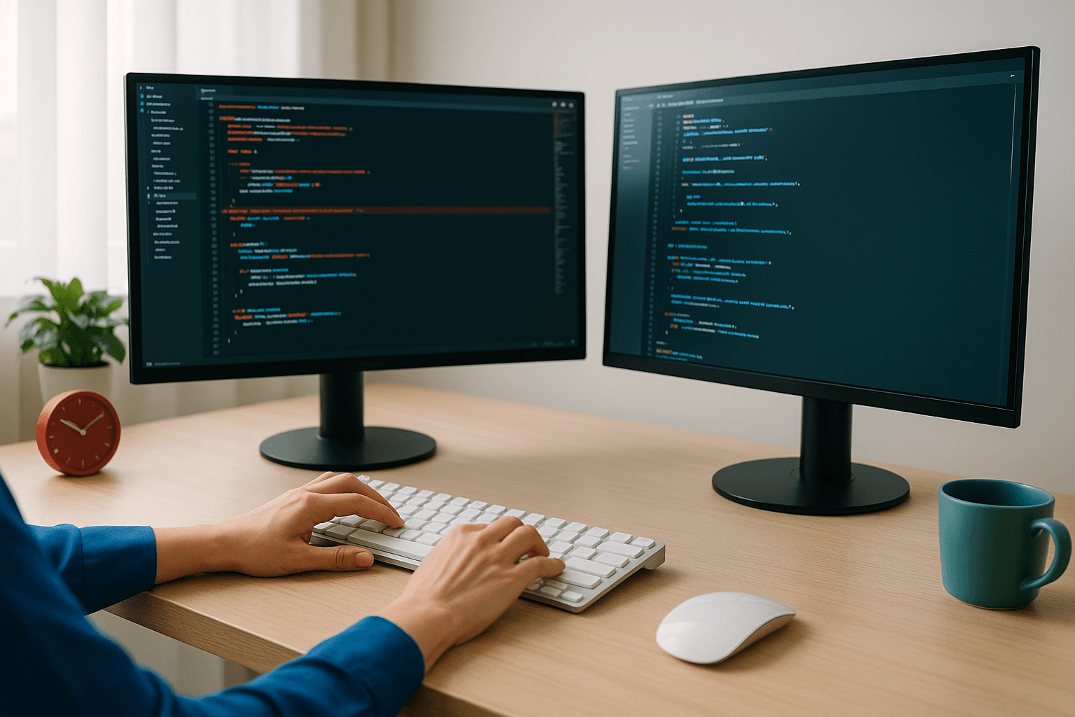 Illustration d'une interface logicielle épurée